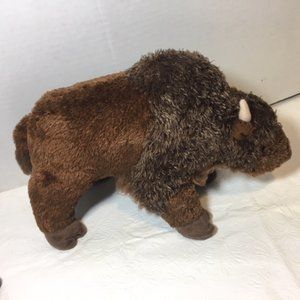 Douglas Toys Plush Brown Stuffed Buffalo 11"